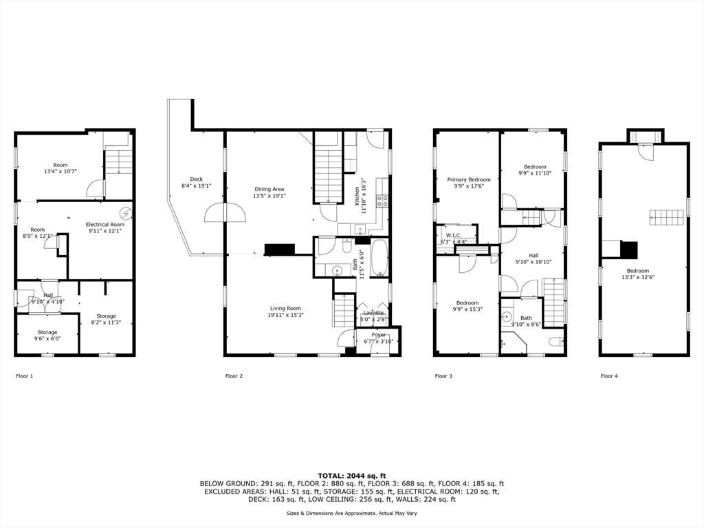 12 Wright St # 1, Stoneham Unit: 1