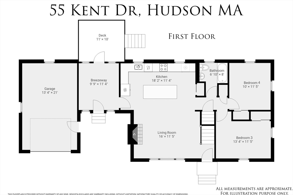55 Kent Dr, Hudson