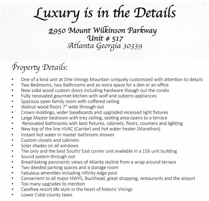 2950 Mount Wilkinson Parkway SE Unit 517