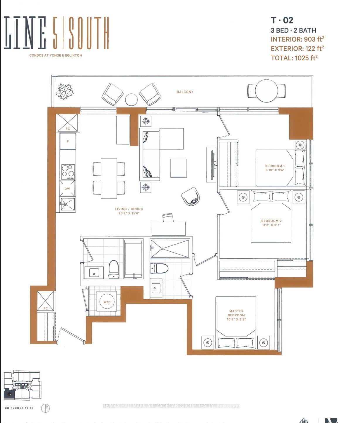 127 Broadway Avenue LPH02, Toronto C10 Unit: LPH02