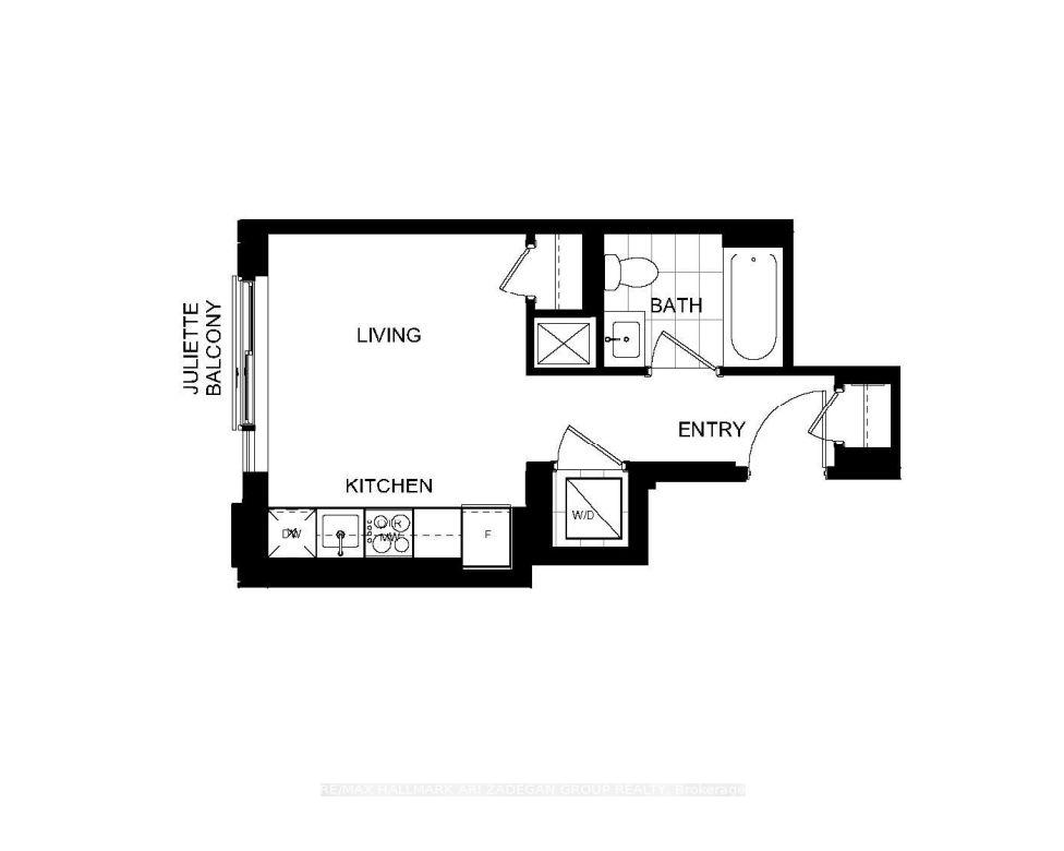 10 Oak St Street 1310, Toronto Unit: 1310