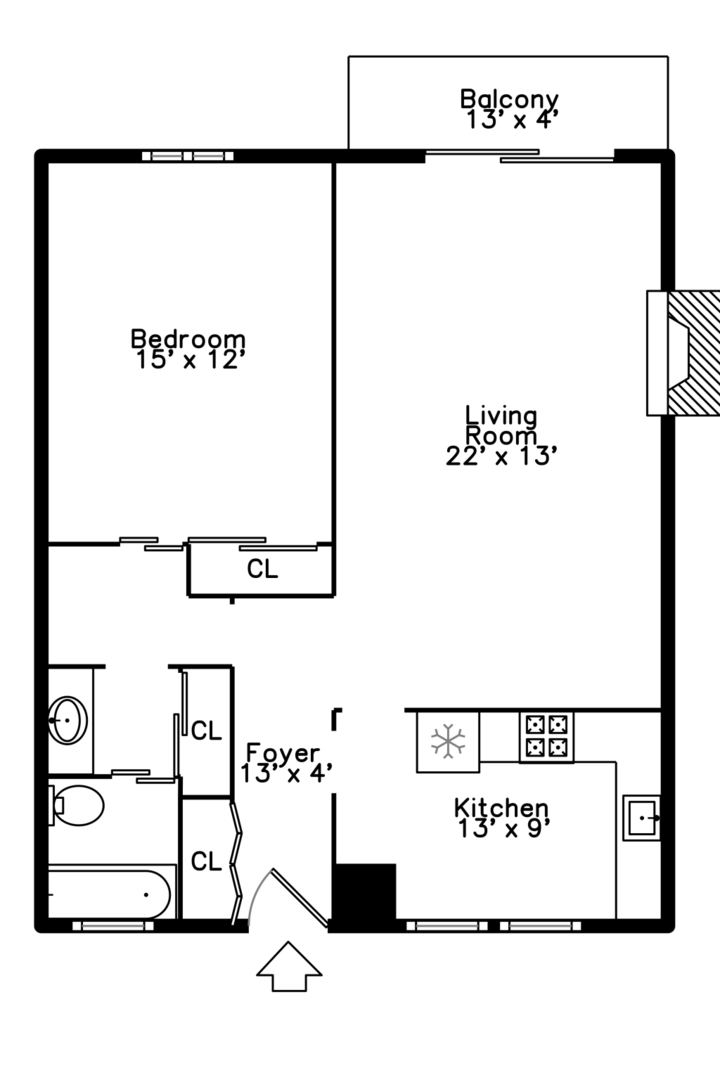 1545 W Chase Avenue Unit: 307