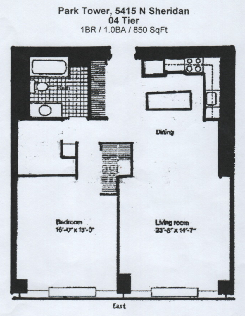 5415 N Sheridan Road Unit: 3402