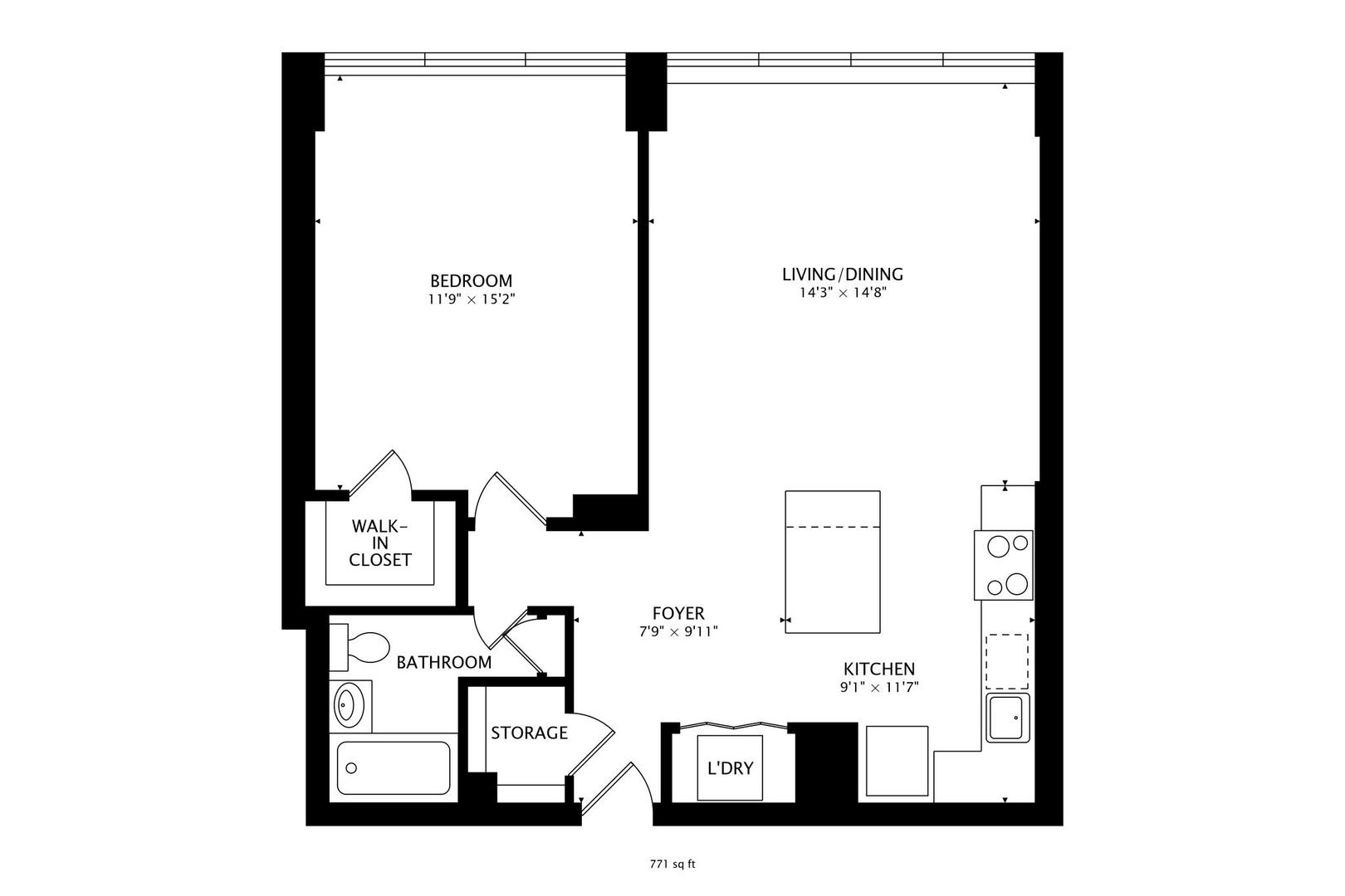 2930 N Sheridan Road Unit: 1608