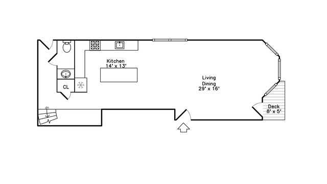 1739 N Humboldt Boulevard Unit: 1S