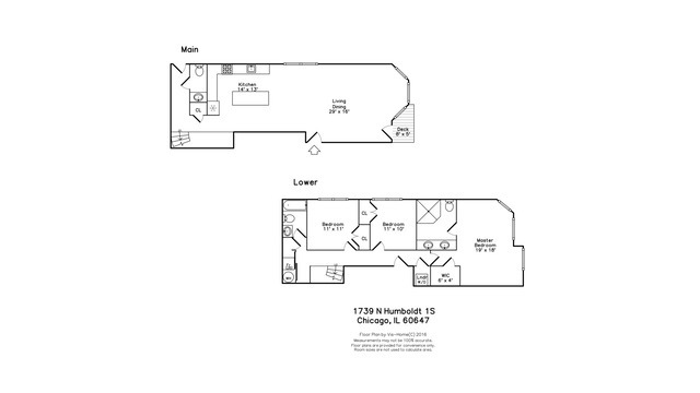 1739 N Humboldt Boulevard Unit: 1S