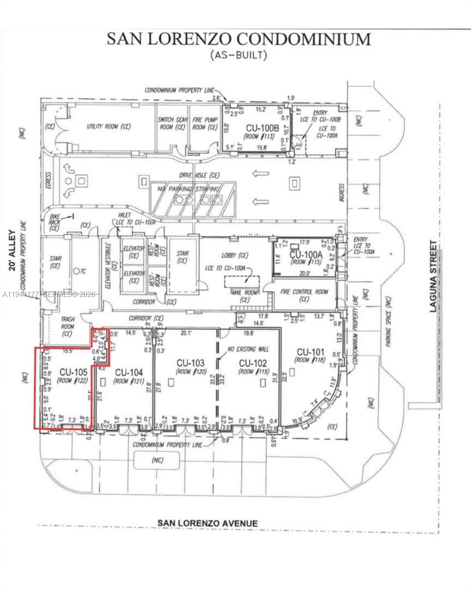 4220 Laguna Street # 105 Unit: CU-105