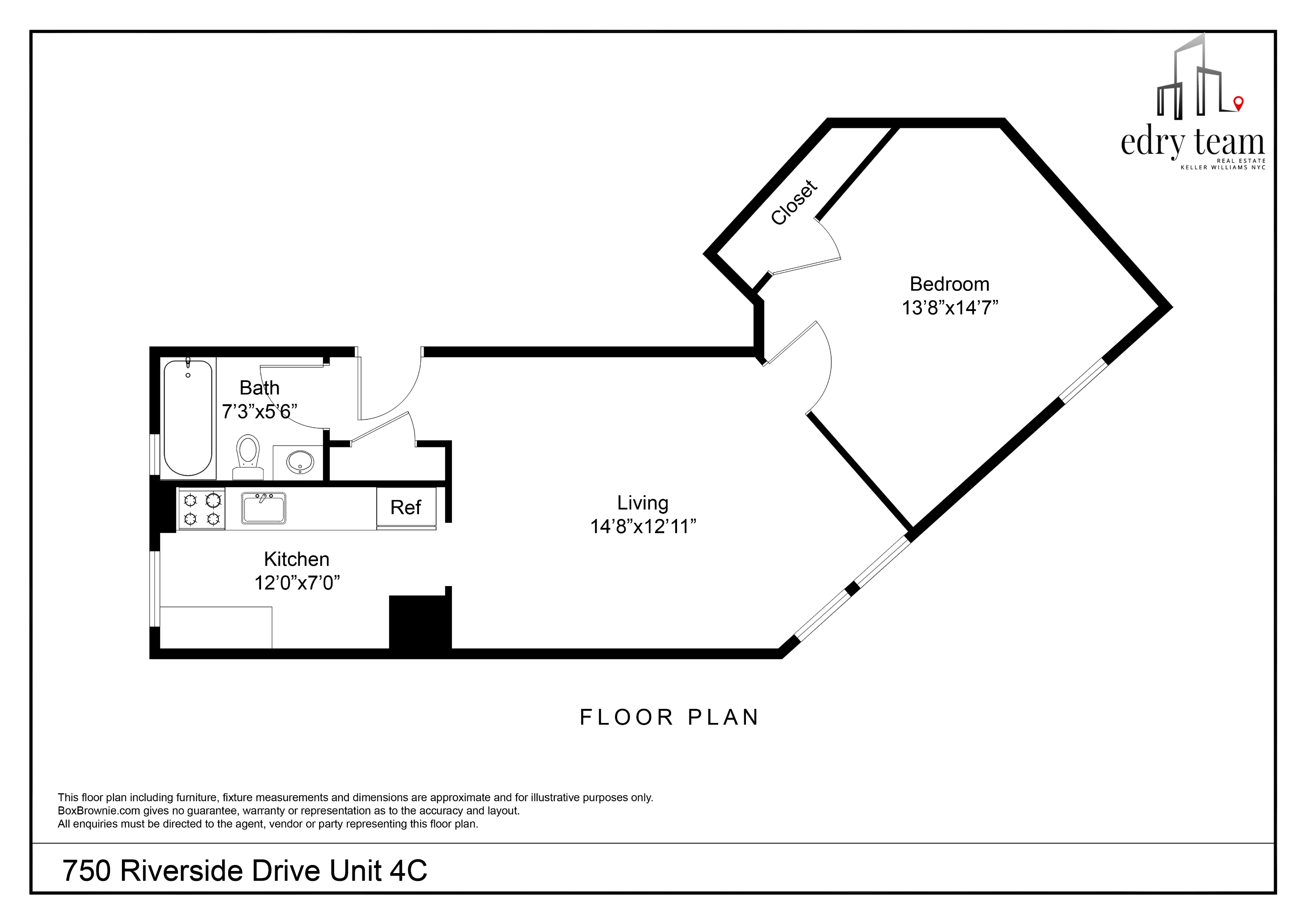 750 Riverside Drive 4C