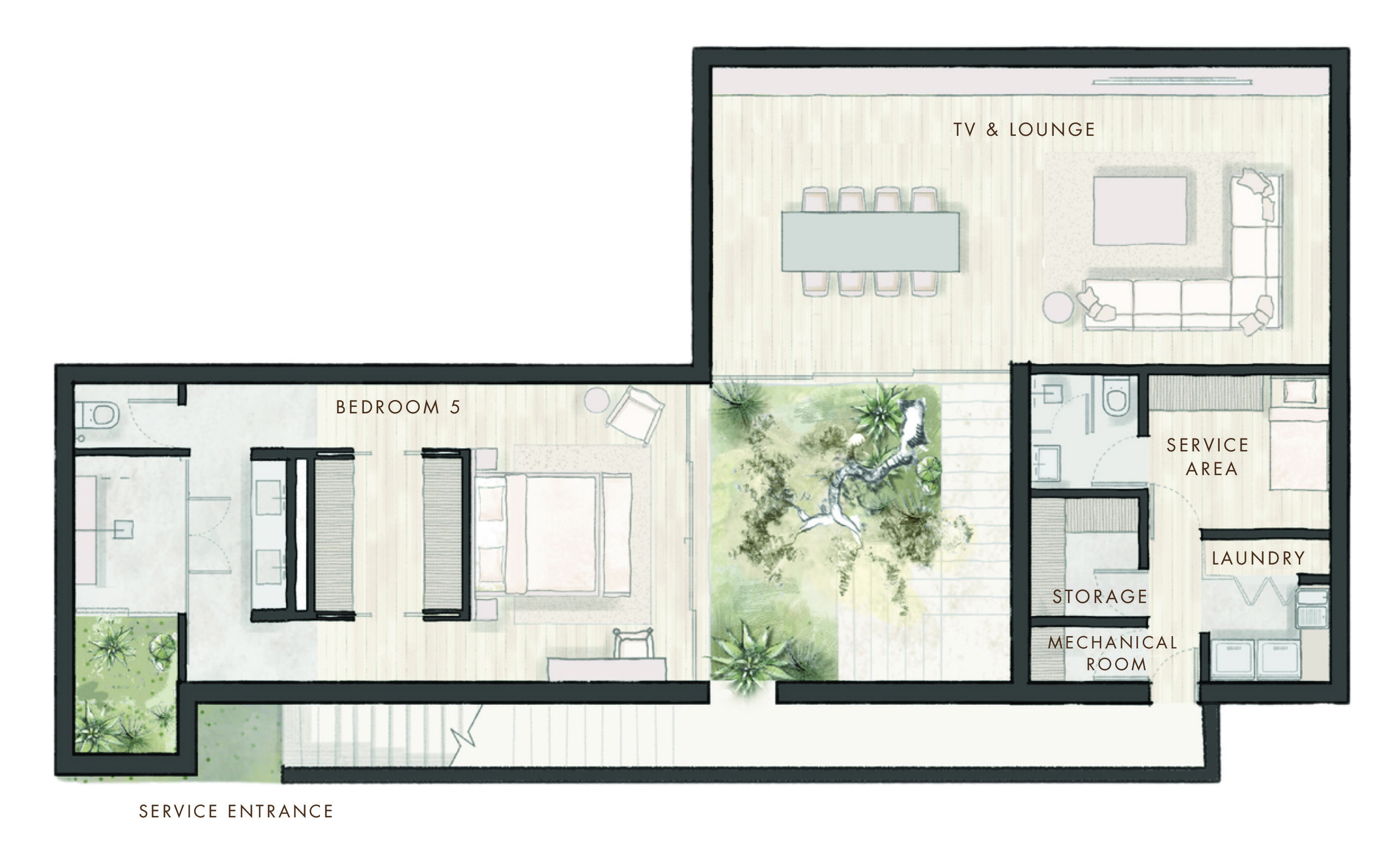 Park Hyatt Cabo del Sol, Villa 5, Cabo Corridor