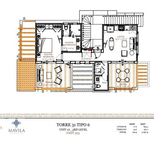 Financing Optional, 1 BD Penthouse Mavila 093