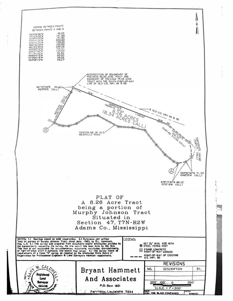 1 Old Highway 84 No 1