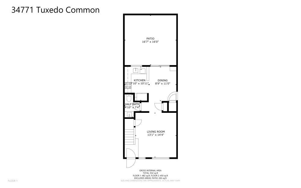 34771 Tuxedo Common