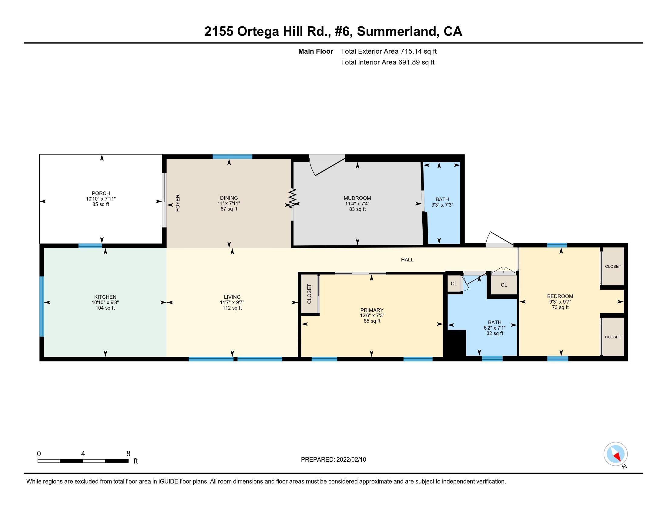 2155 Ortega Hill Rd Unit: 6
