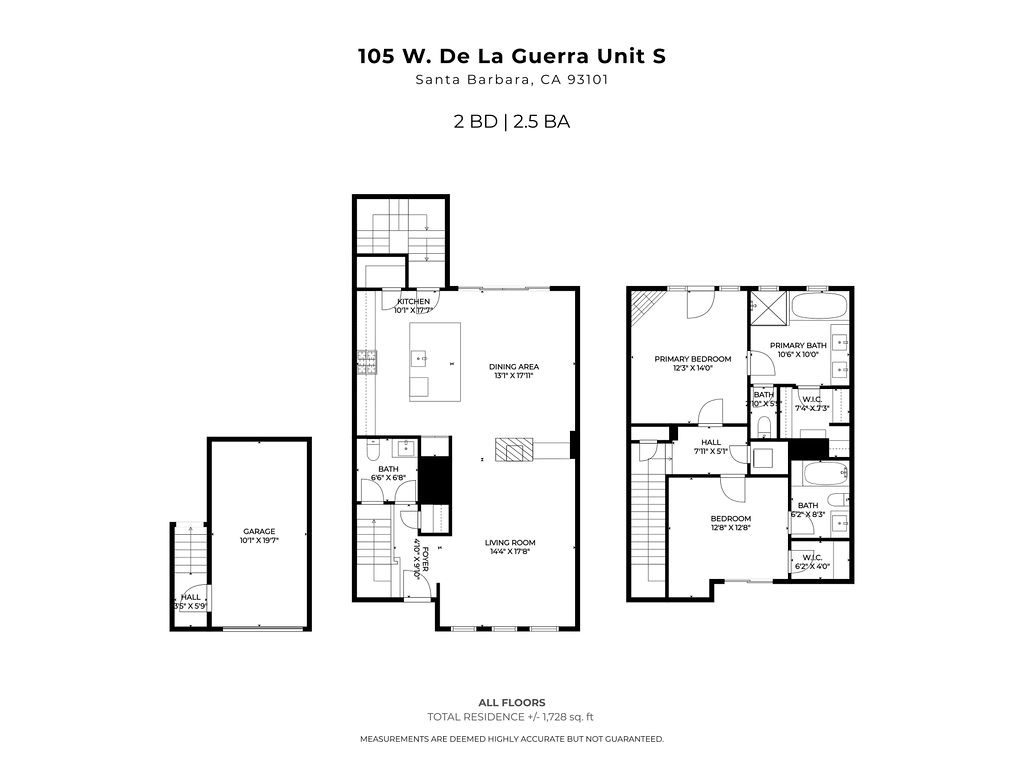 105 W De La Guerra Street, S