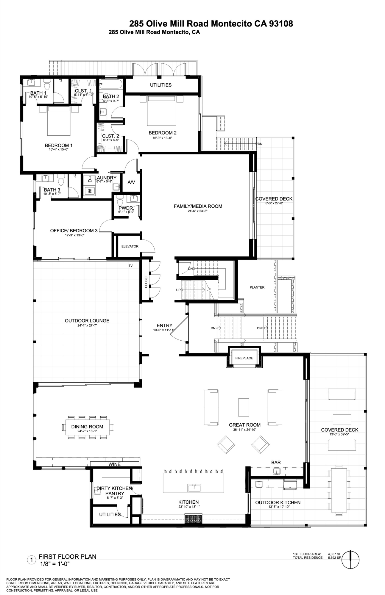 285 Olive Mill Road