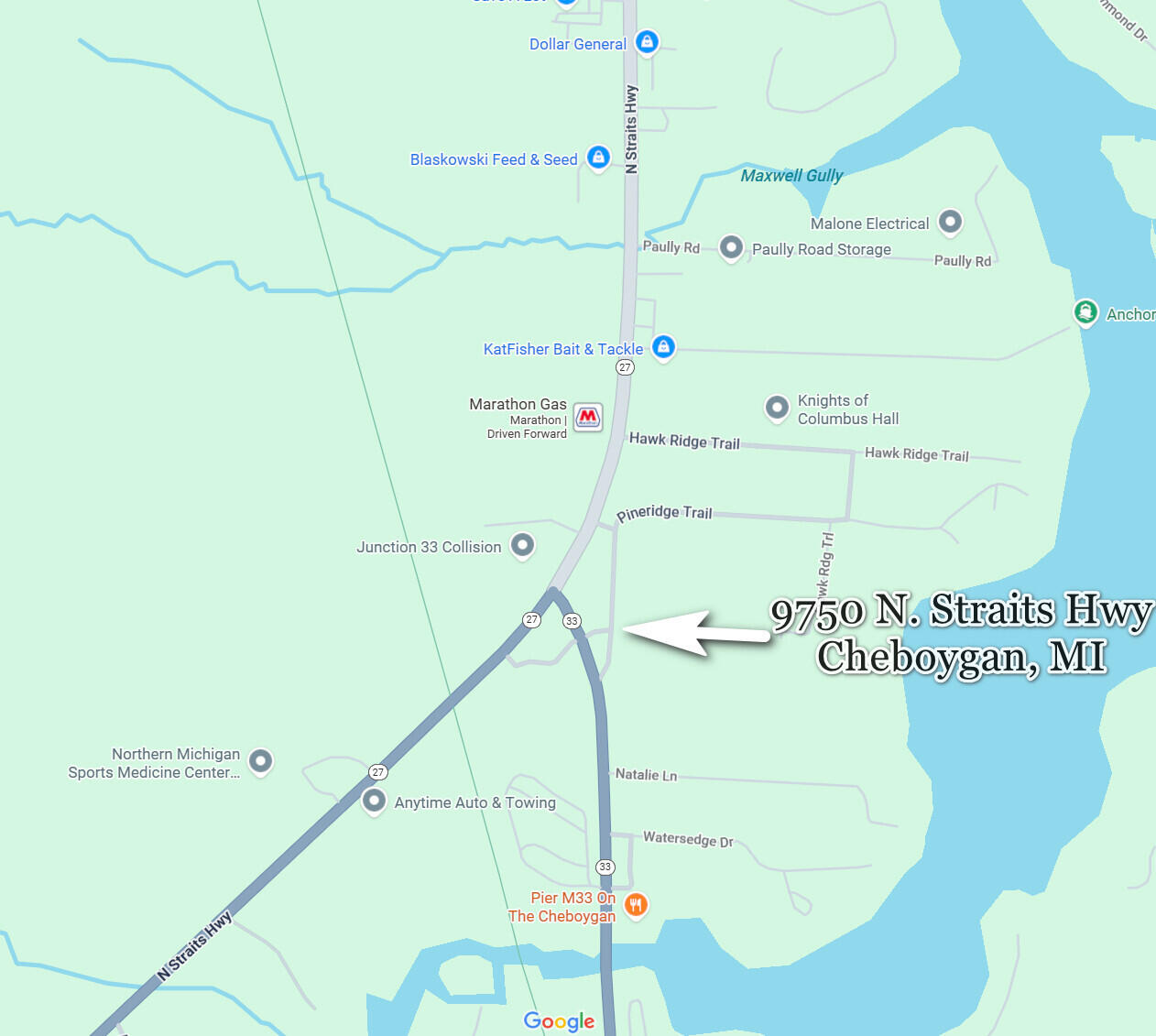 9750 N Straits Highway