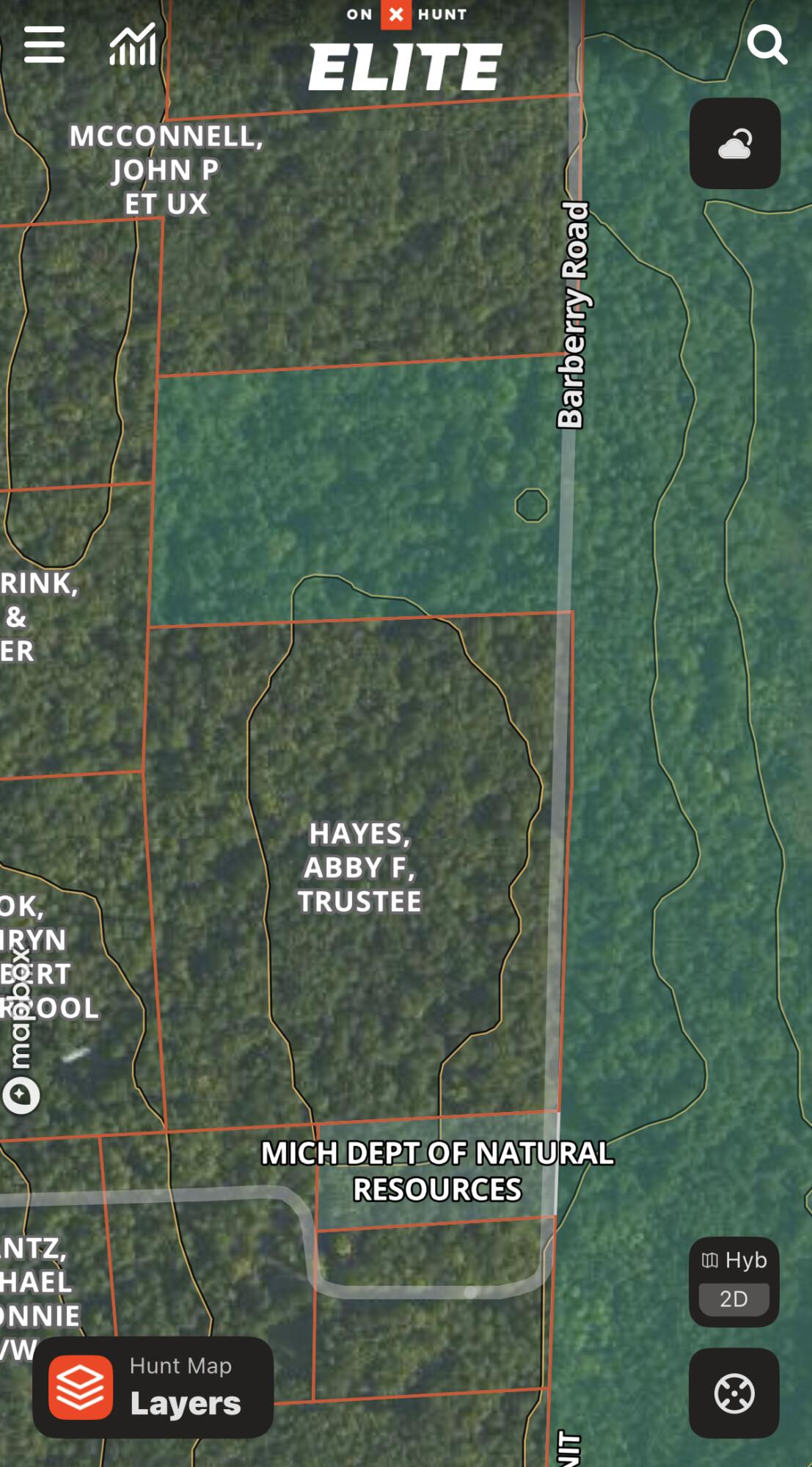 V/L N10 AC Barberry Drive, North 10 Acres