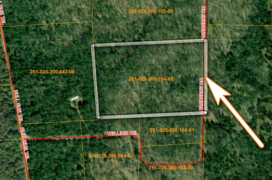 V/L S10AC Barberry Drive, South 10 Acres
