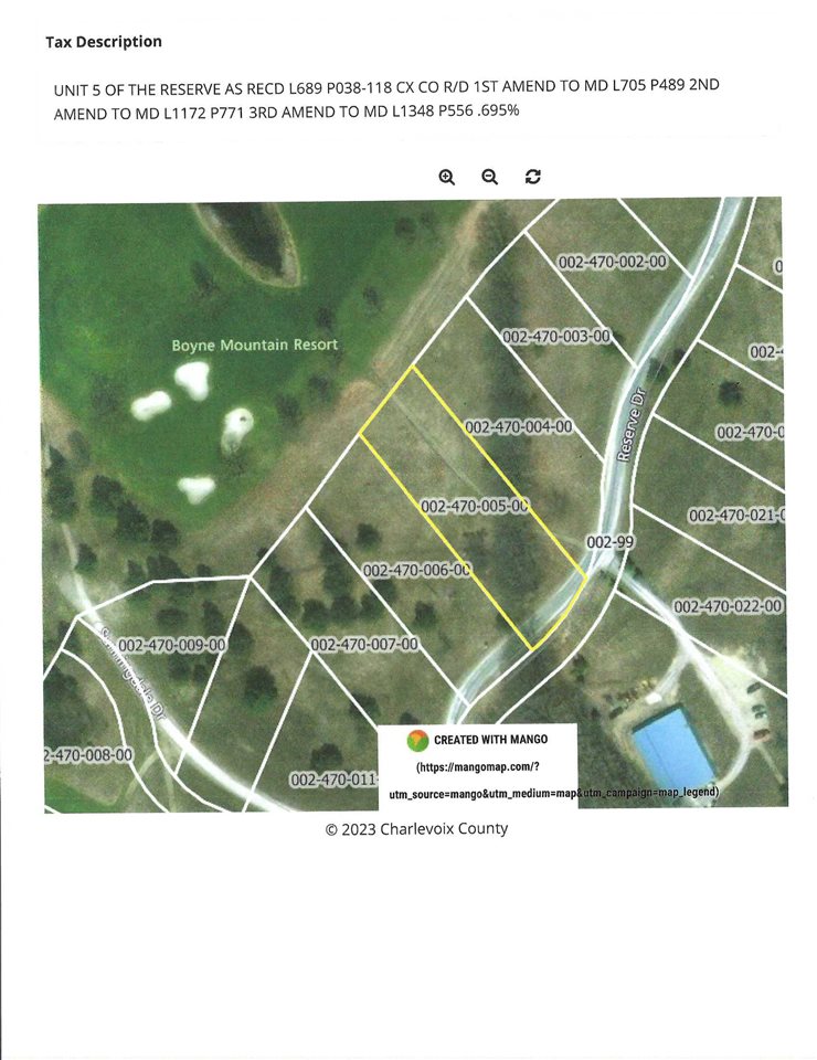 Lot 5 Reserve Drive Unit: Lot # 5