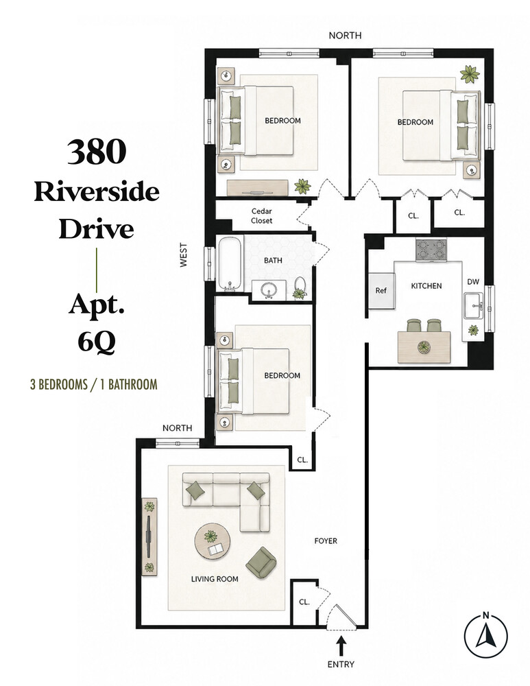 380 RIVERSIDE Drive 6Q