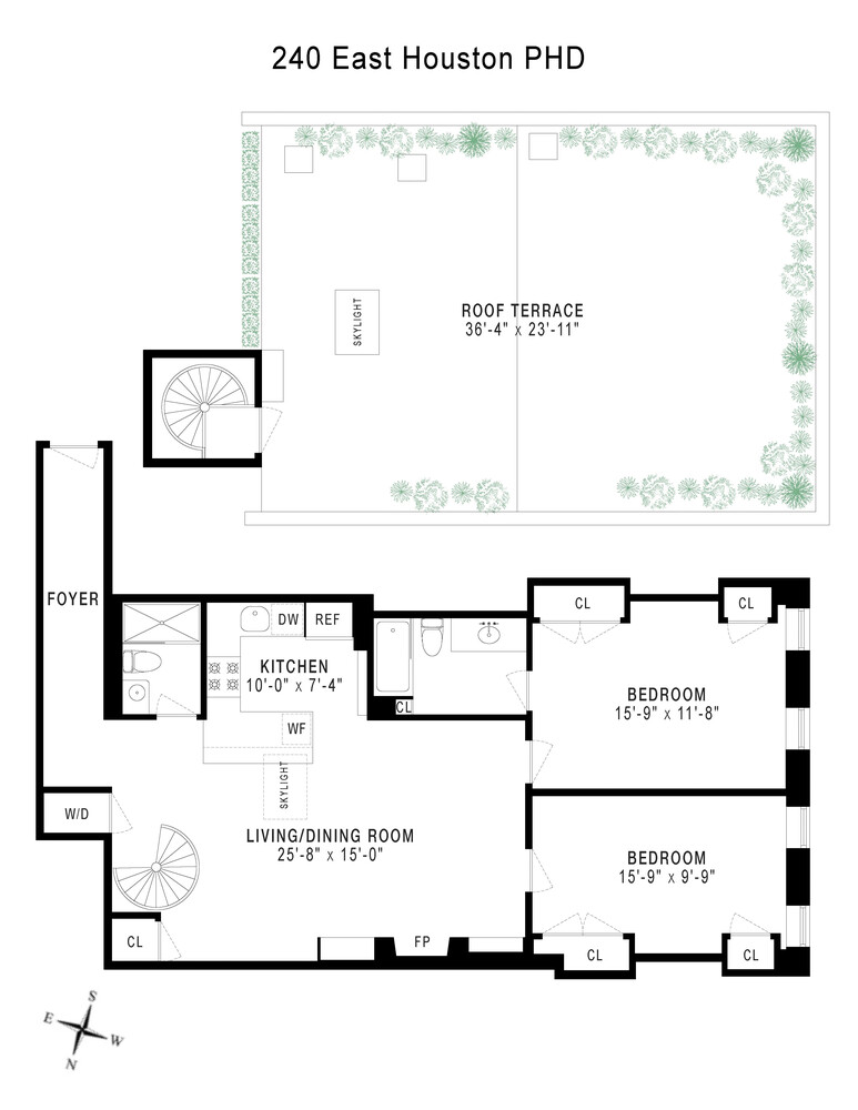 240 E HOUSTON Street PHD