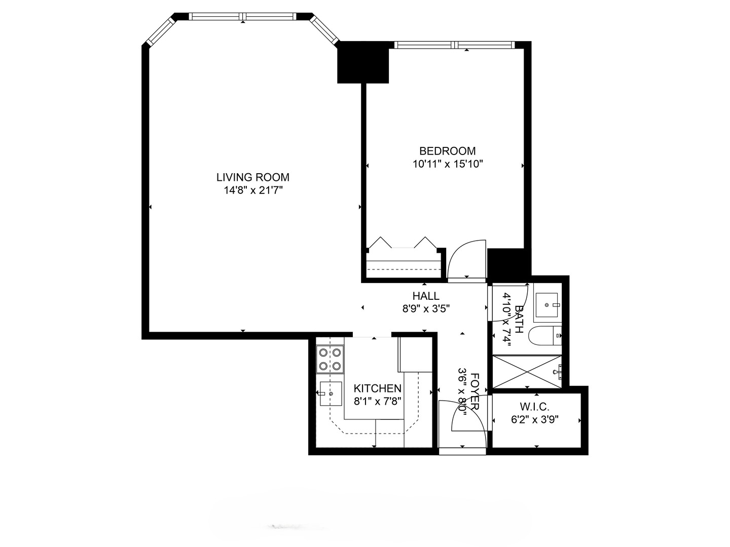 2650 N Lakeview Avenue Unit: 1307
