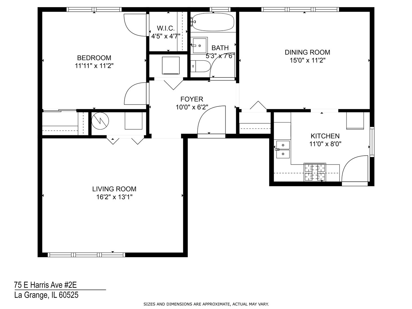 75 E Harris Avenue Unit: 2E