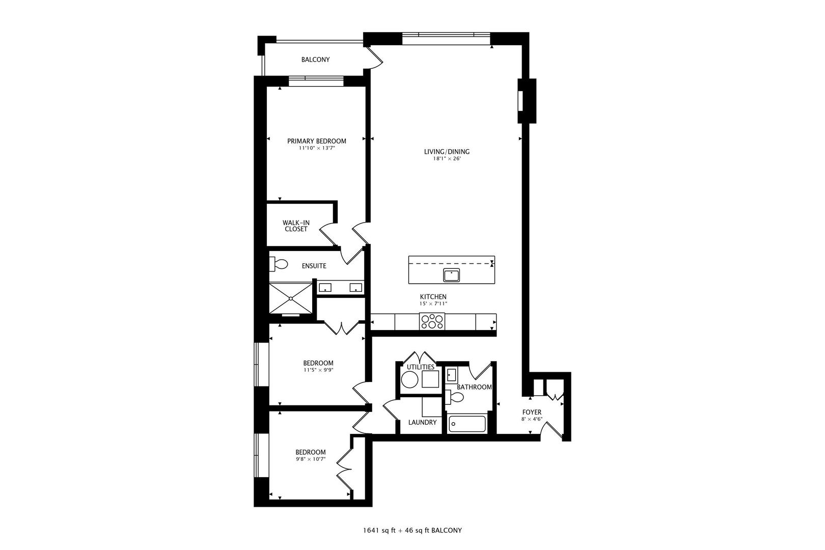 1350 W Erie Street Unit: 4E