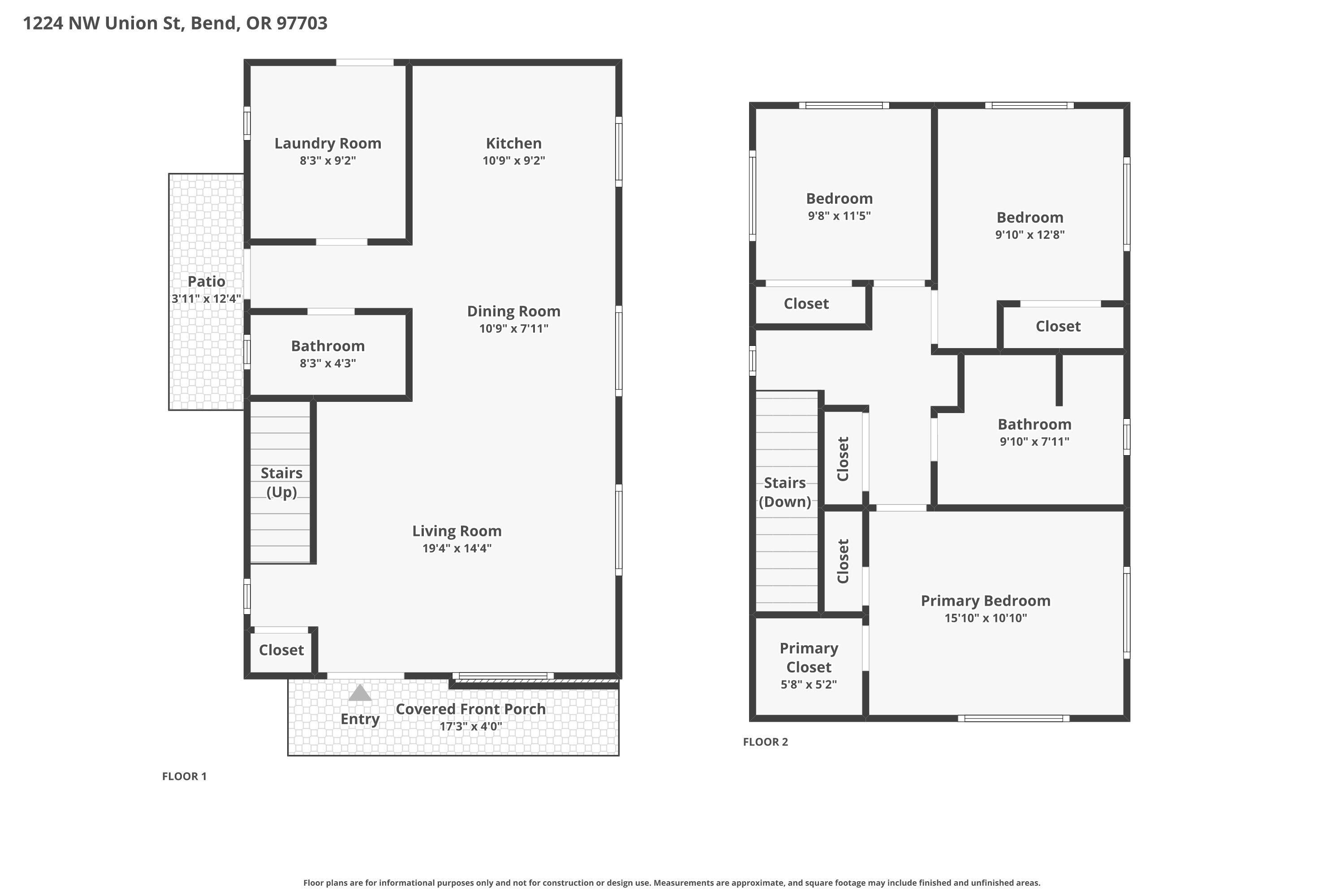 1224 NW Union Street, # 1 & 2