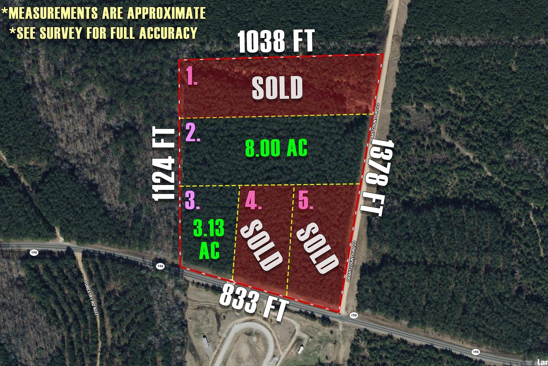 3.13 Acres Hwy 190 E