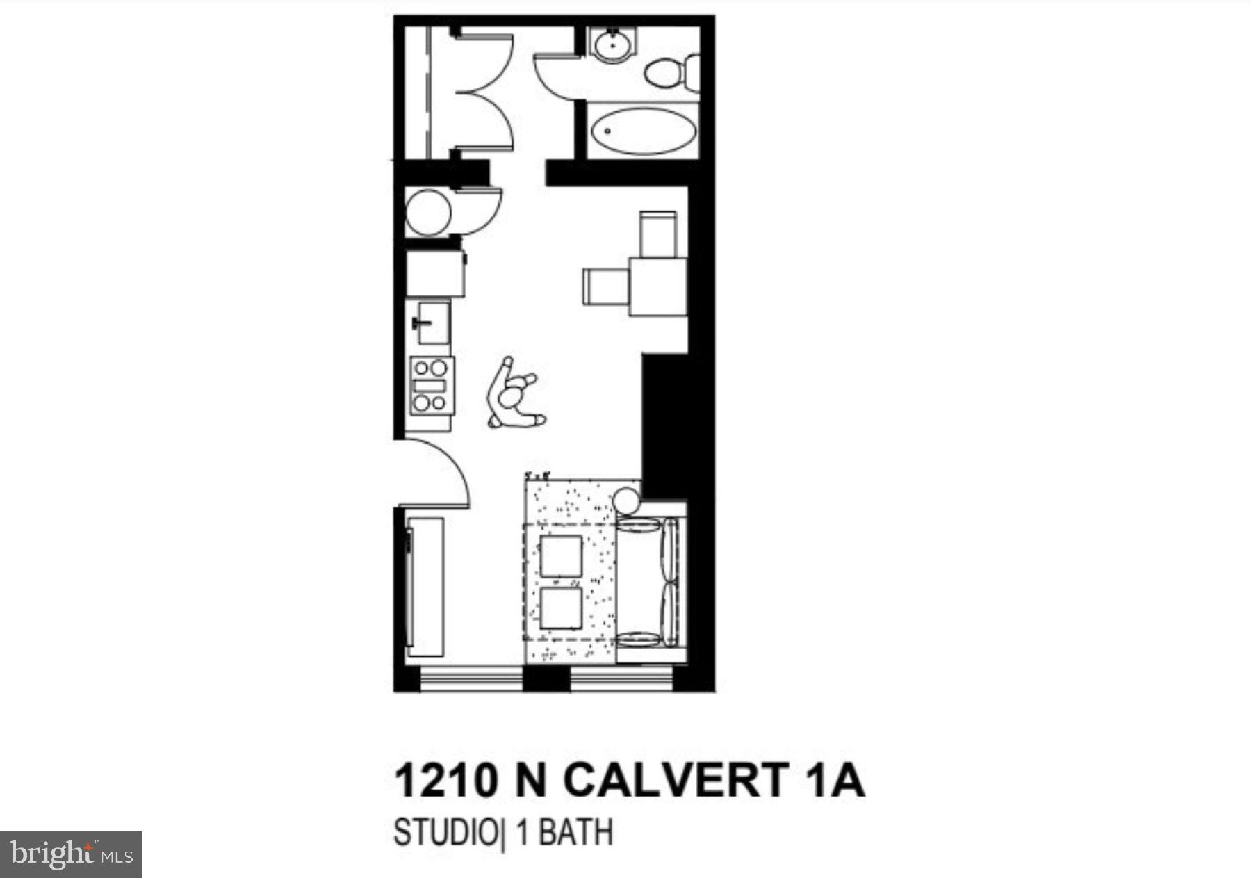 1210 N CALVERT STREET 1A