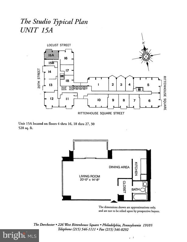 224 W RITTENHOUSE SQUARE 30 715A