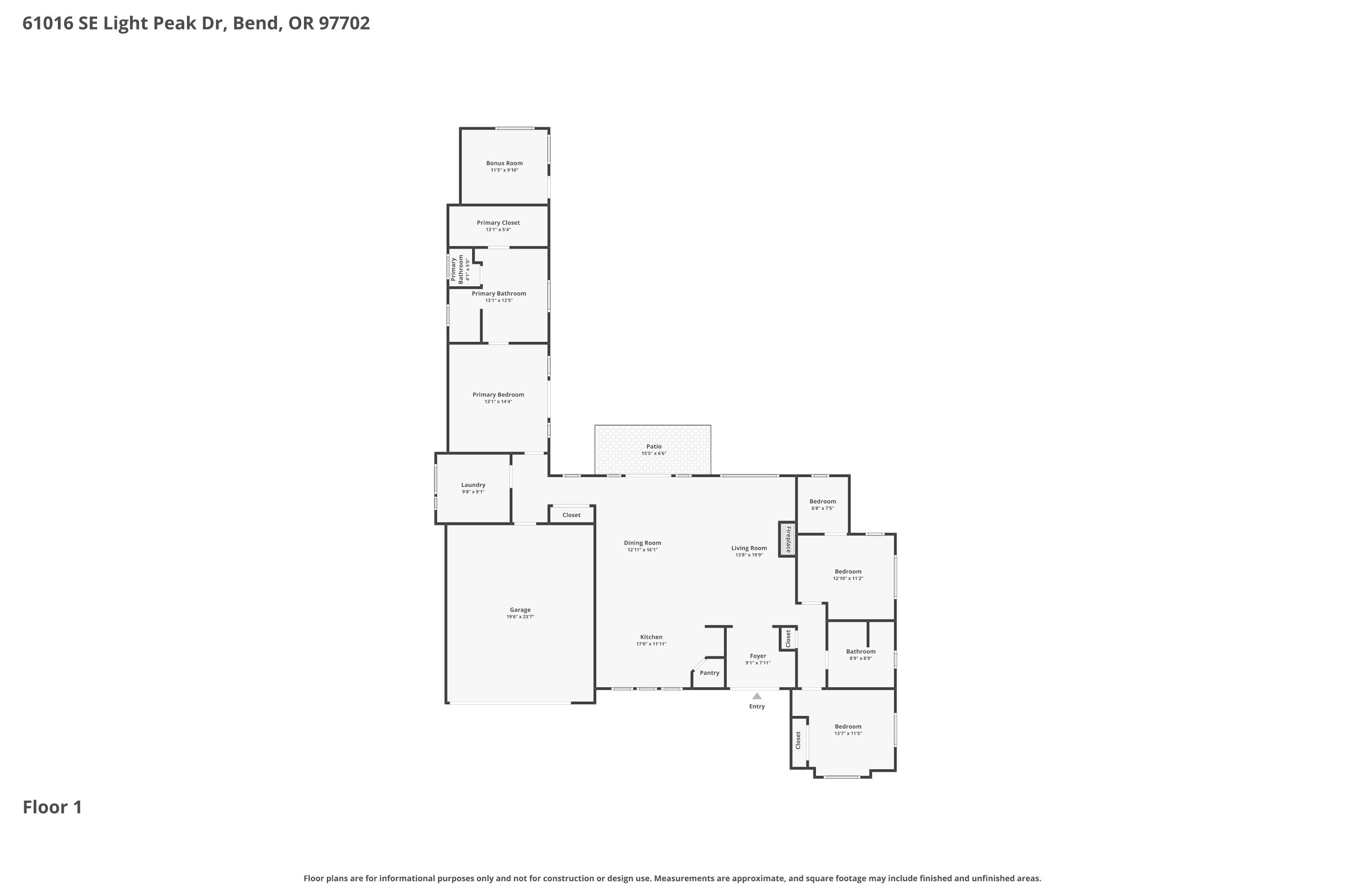 61016 SE Light Peak Drive