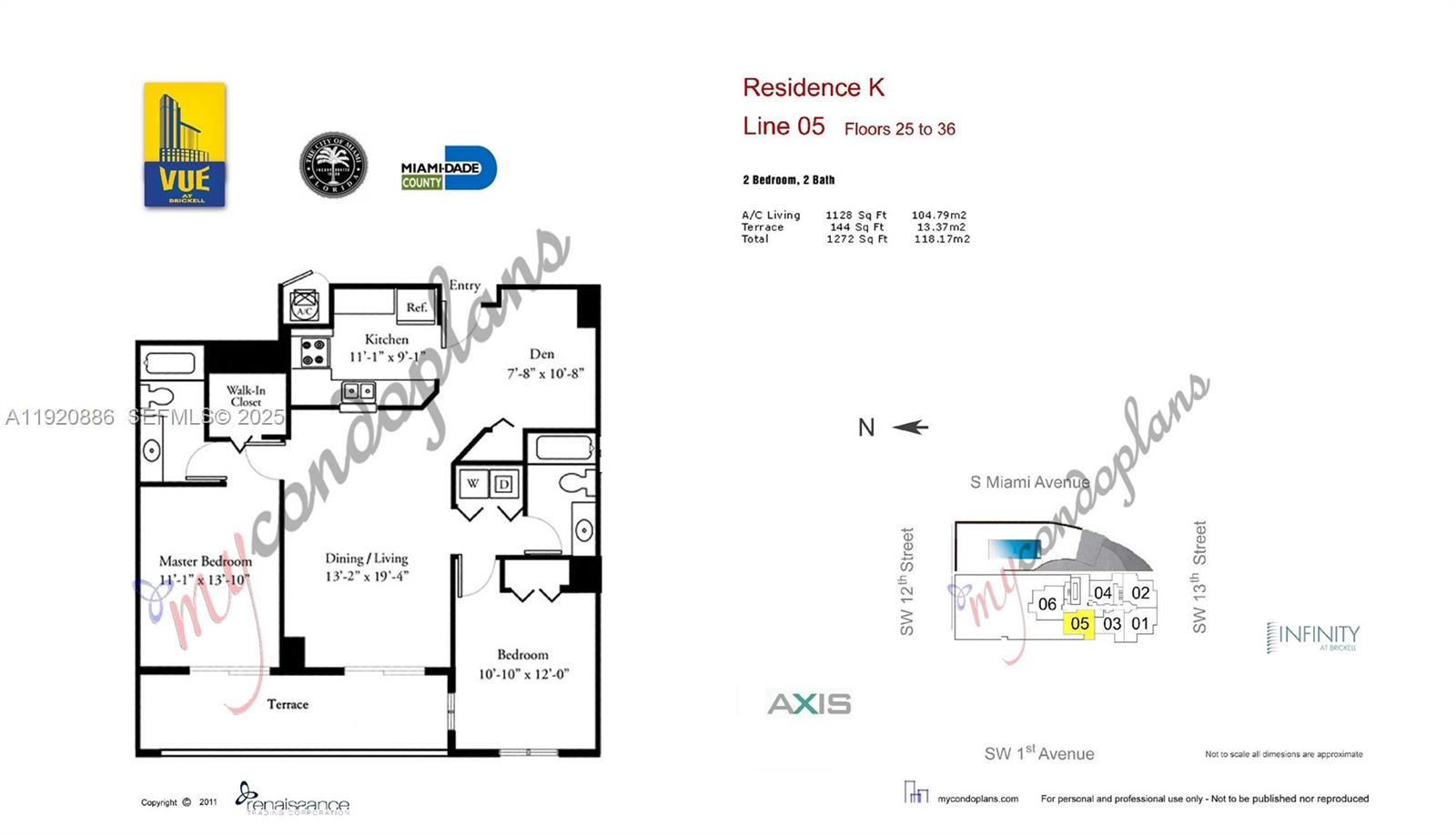 1250 S Miami Ave Unit: 3205