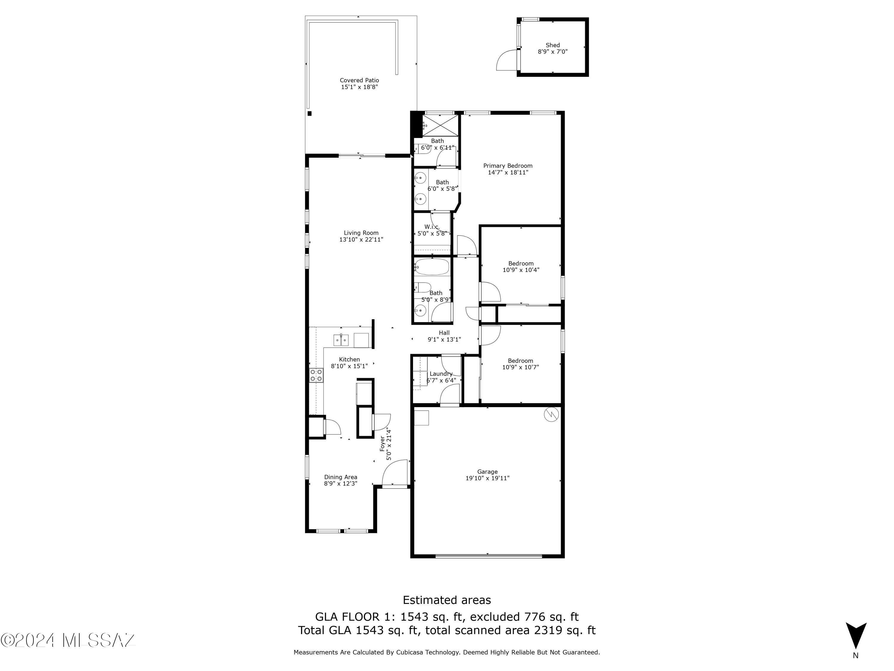 1412 N Darlene Place