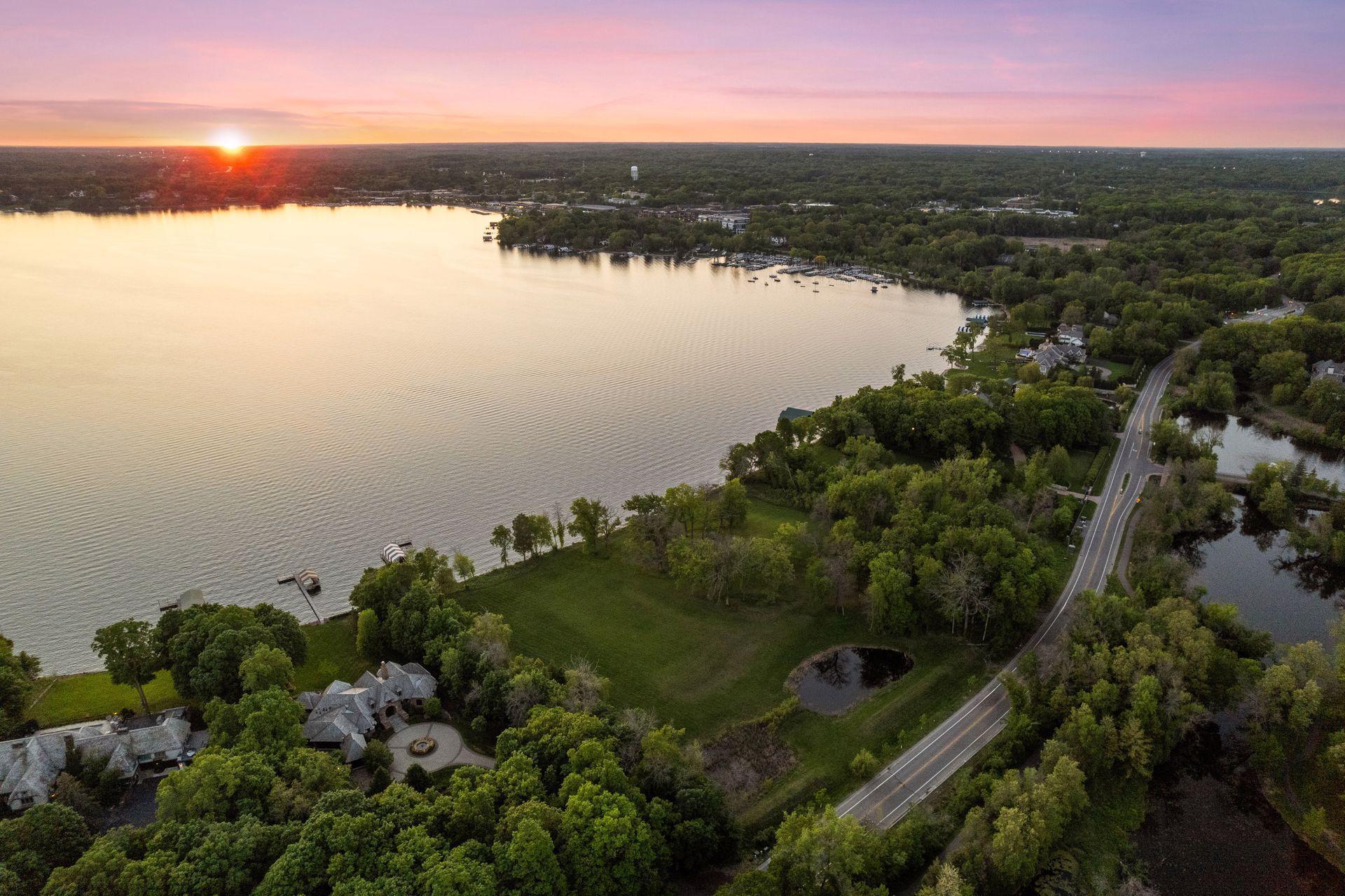 Lake Minnetonka luxury estate site at TBA Bushaway Road Wayzata MN w