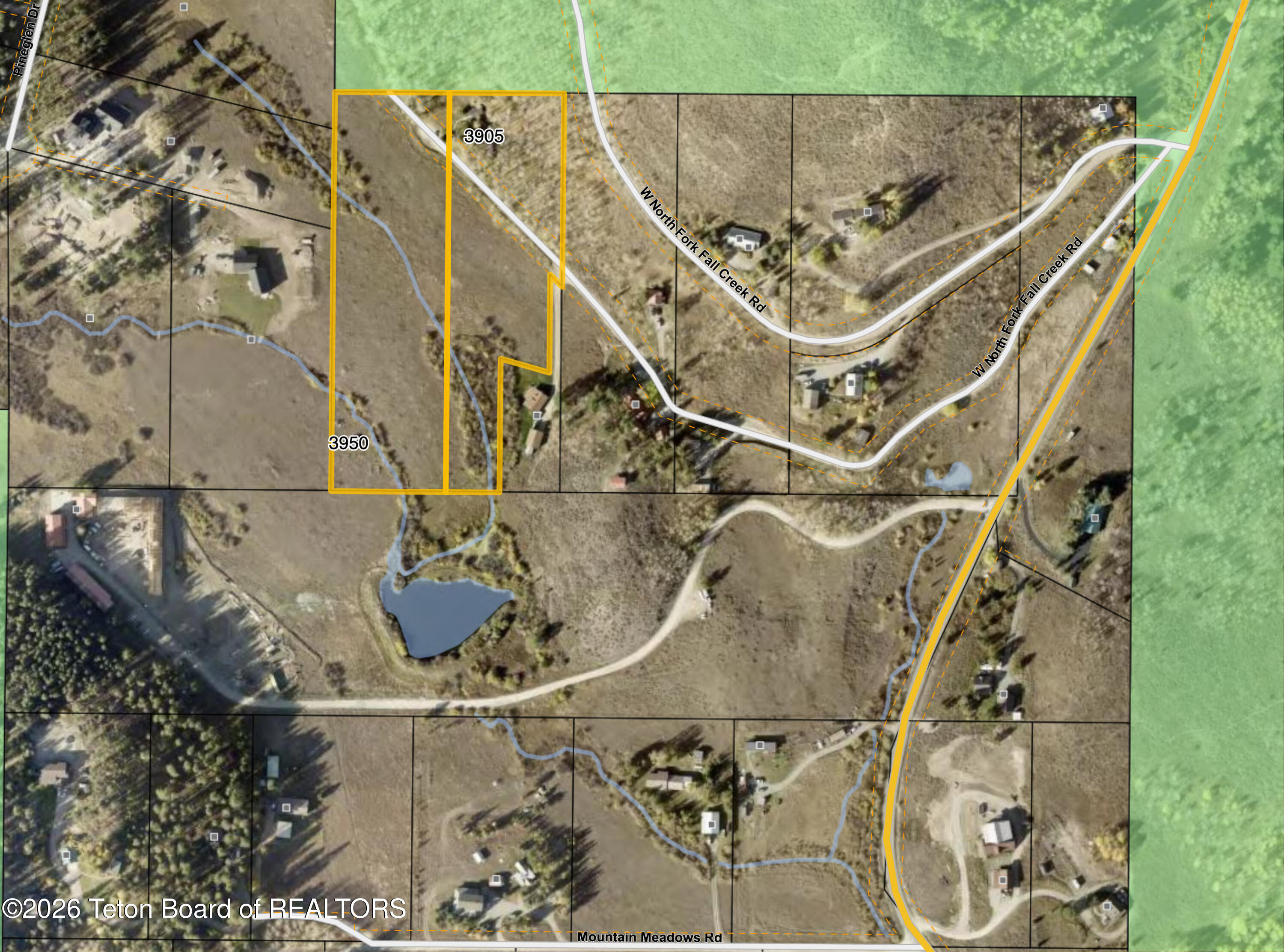 3905/3950 W NORTH FORK FALL CREEK Road