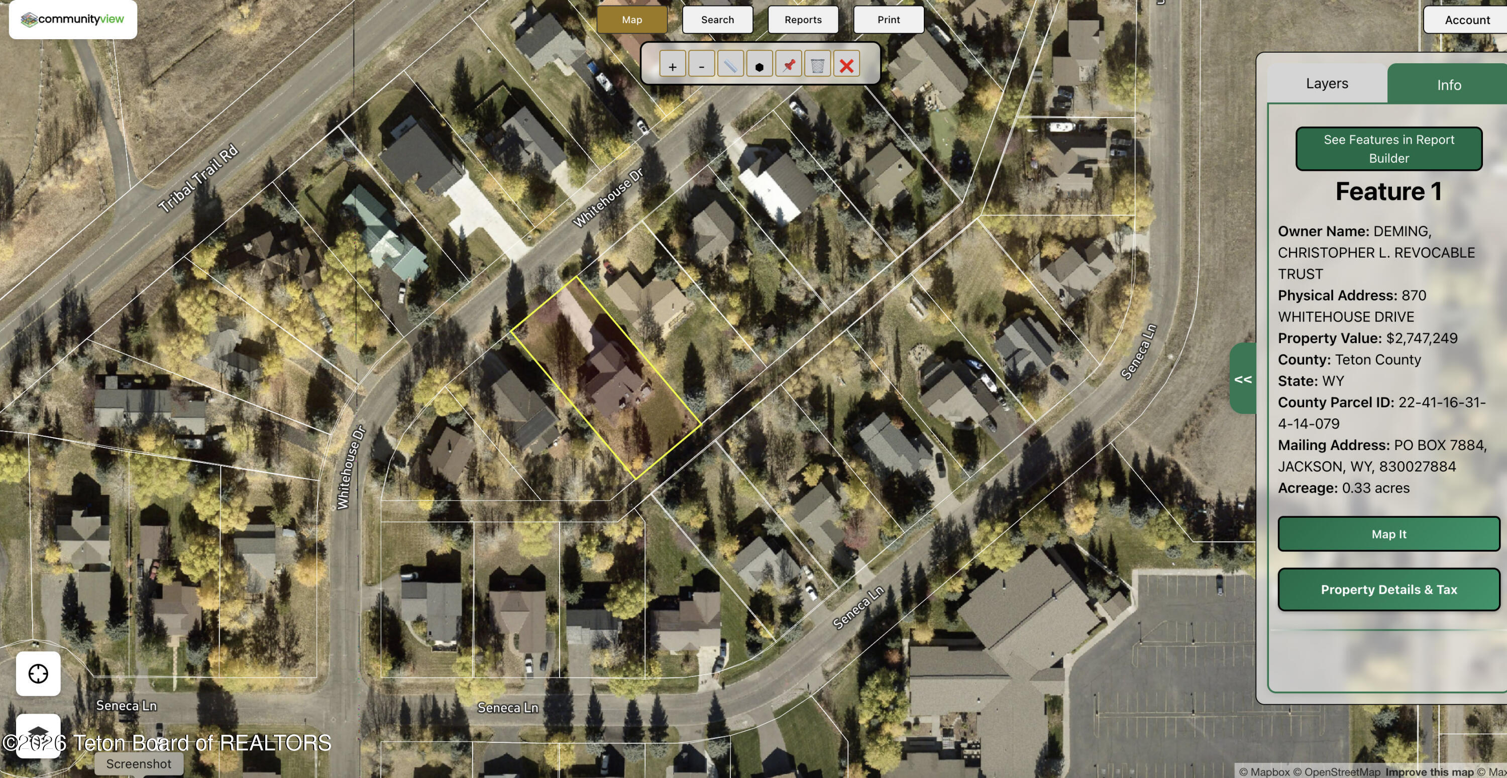 870 WHITEHOUSE Drive