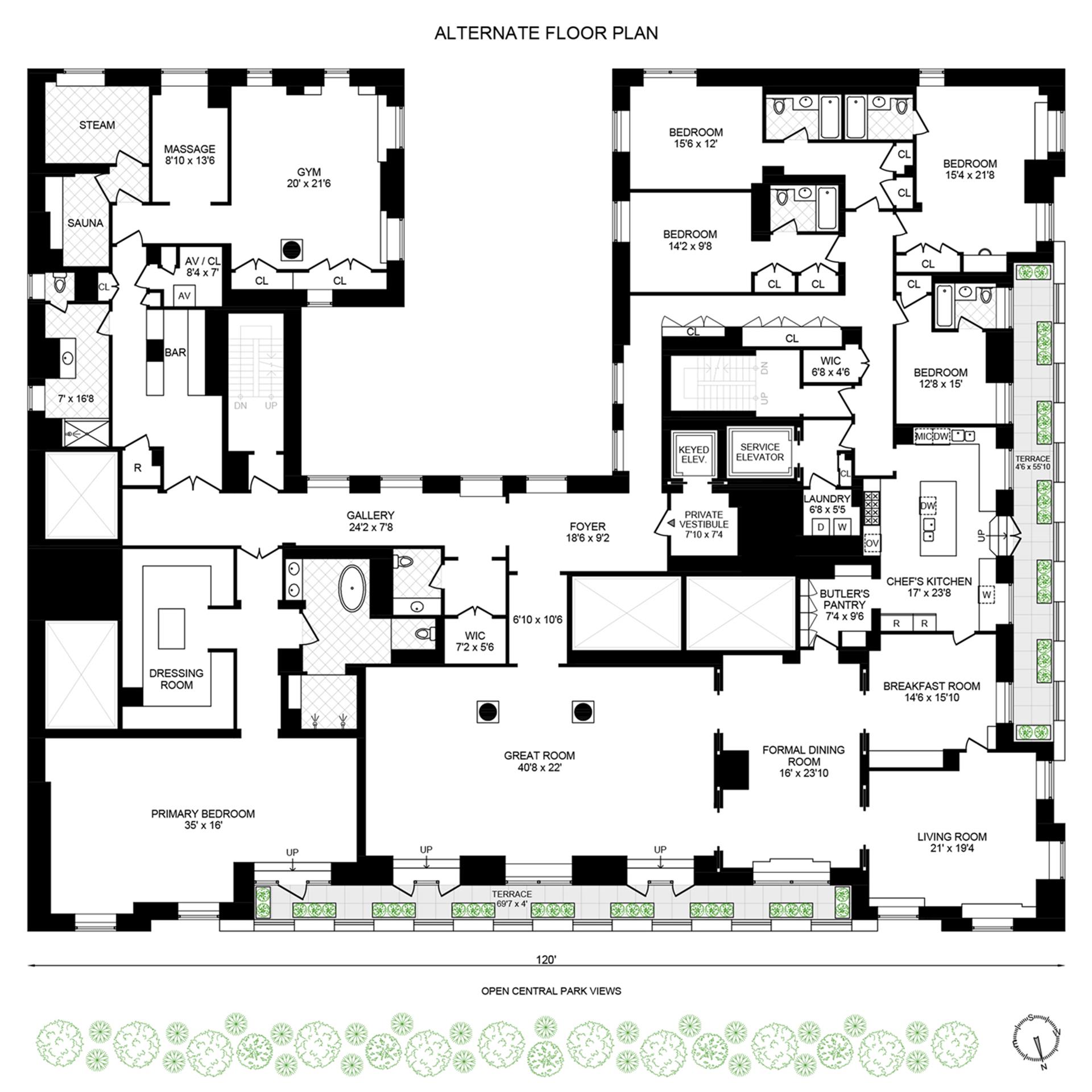 50 CENTRAL Park S PH23