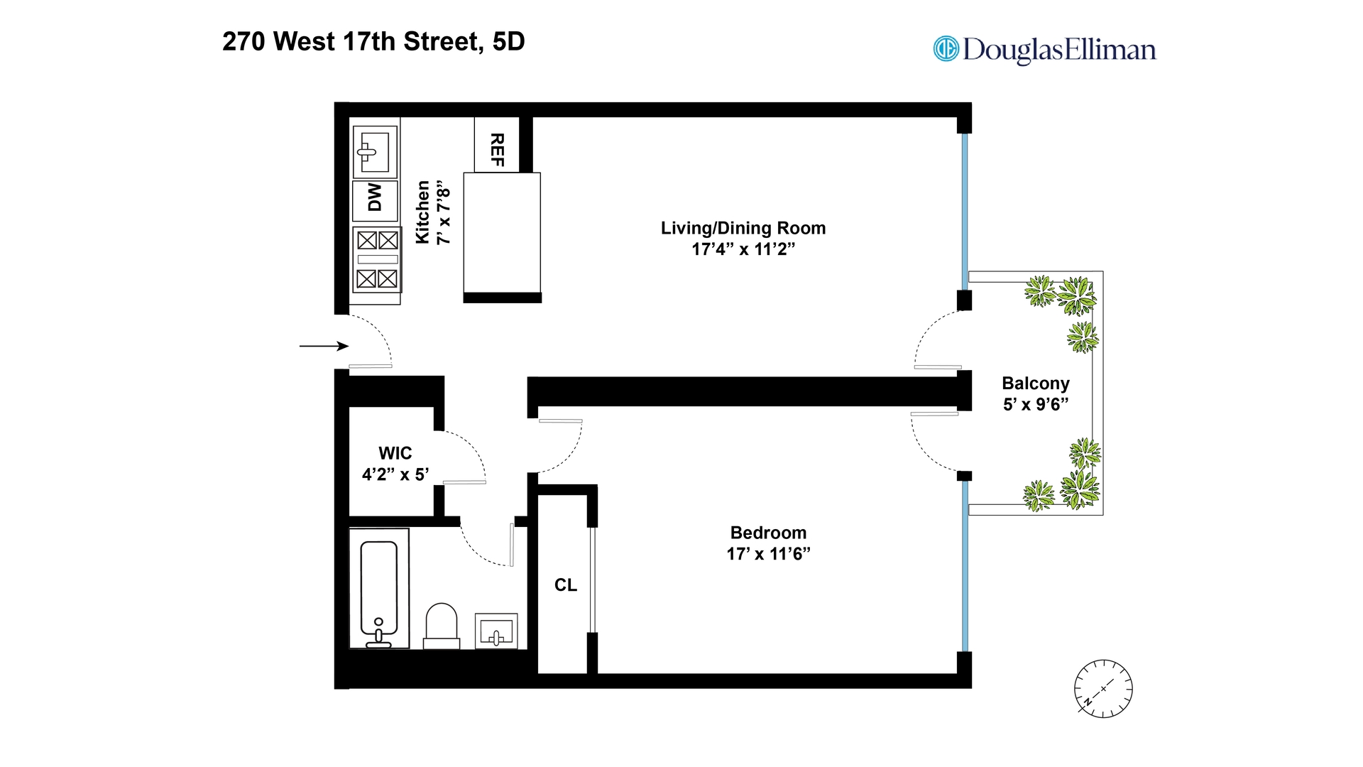 270 W 17TH Street 5D