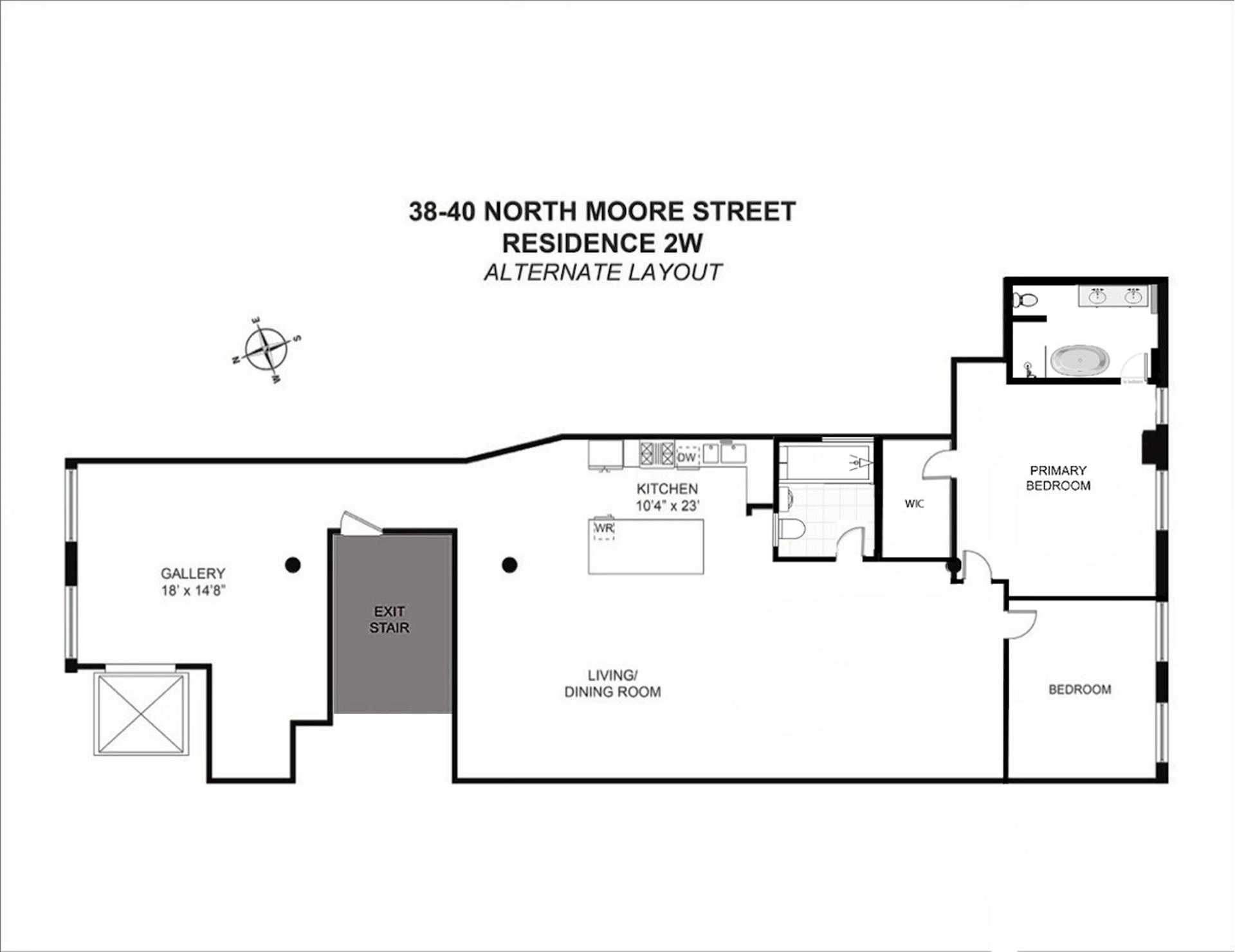 38 N MOORE Street 2W