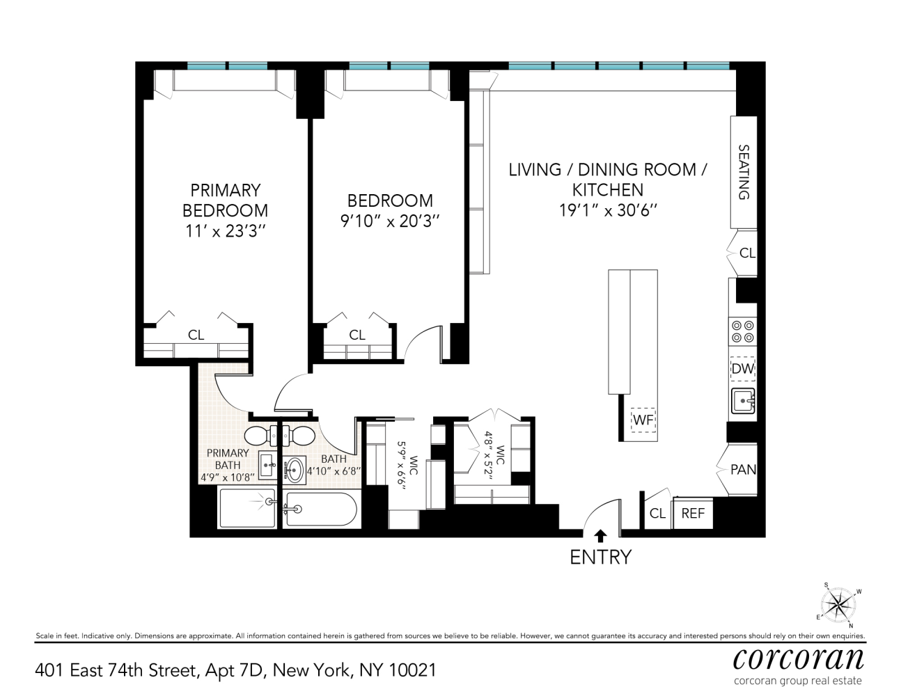 401 E 74TH Street 7D