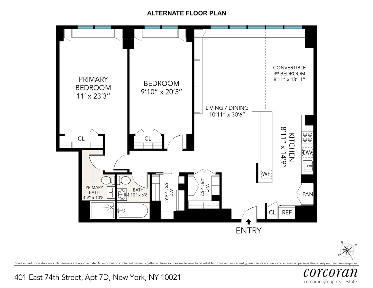 401 E 74TH Street 7D