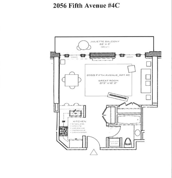 2056 Fifth Avenue Unit: 4C