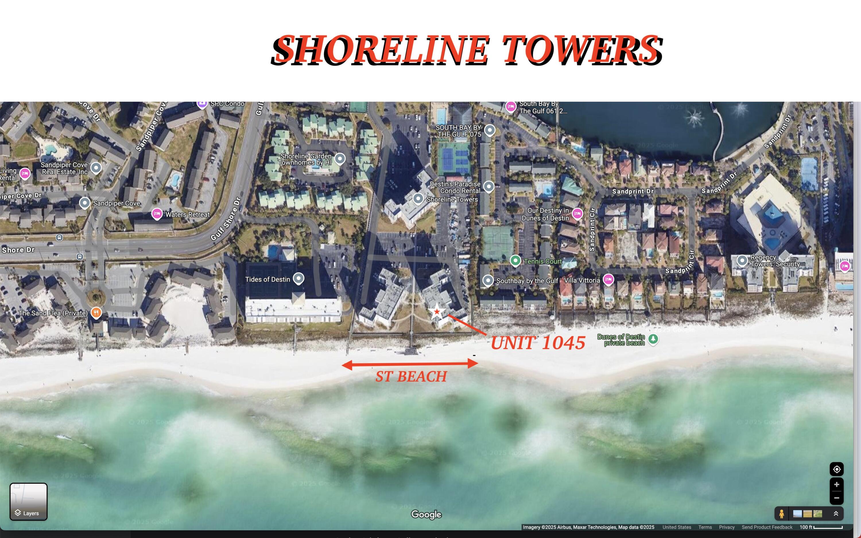 900 Gulf Shore Drive, 1045