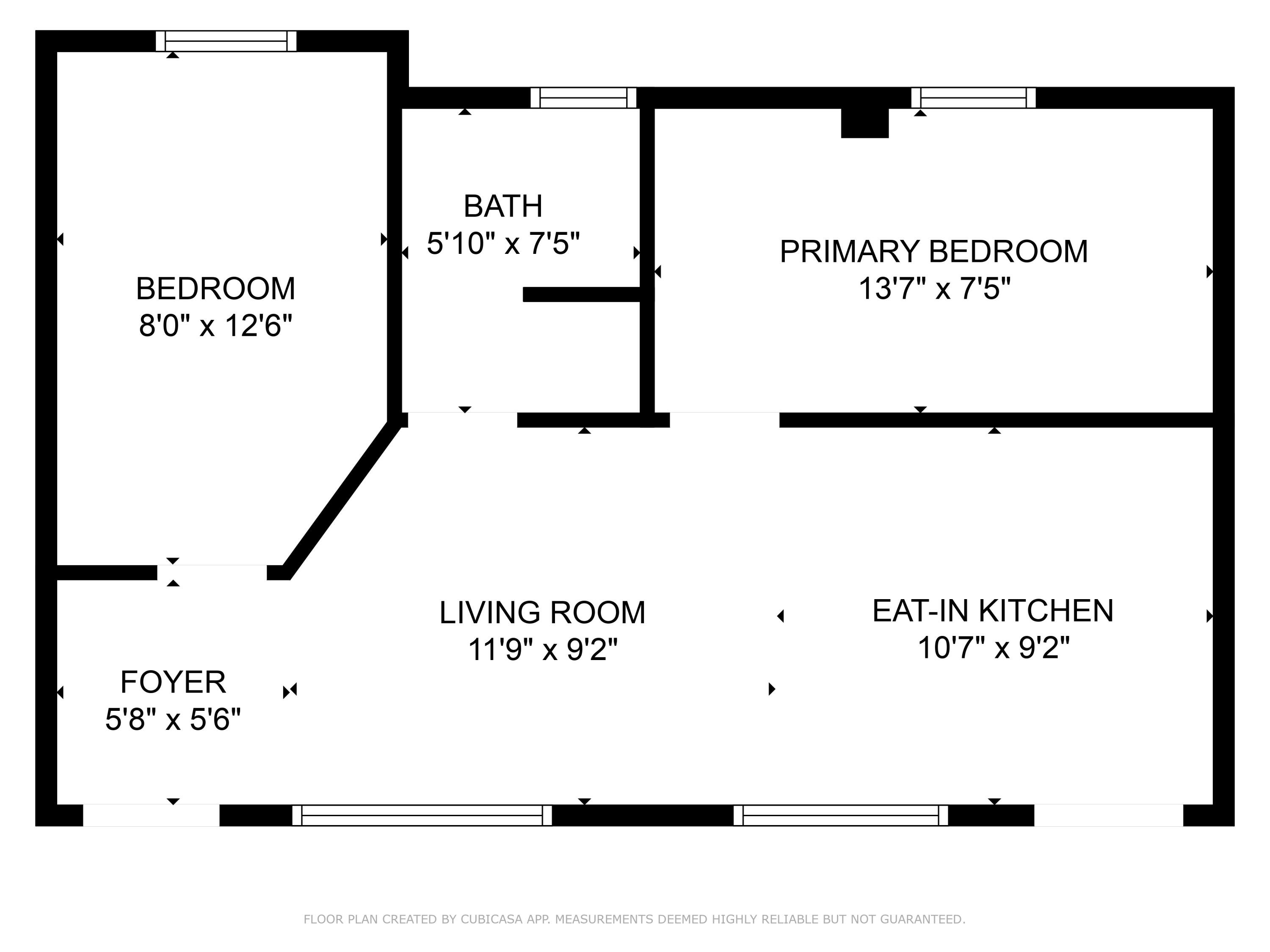 Floor plan for 21 Milliken Street