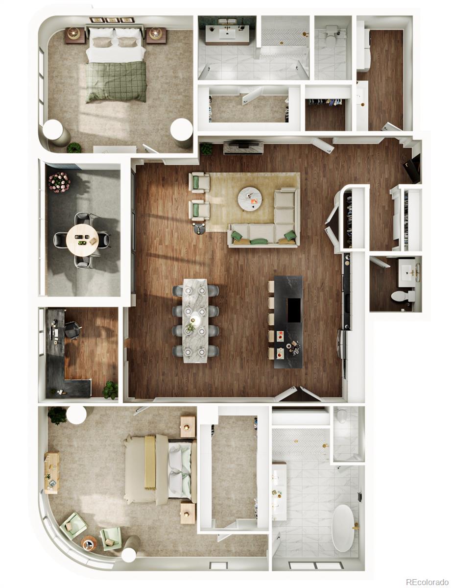 3520 Chestnut Place Unit: PH-1207