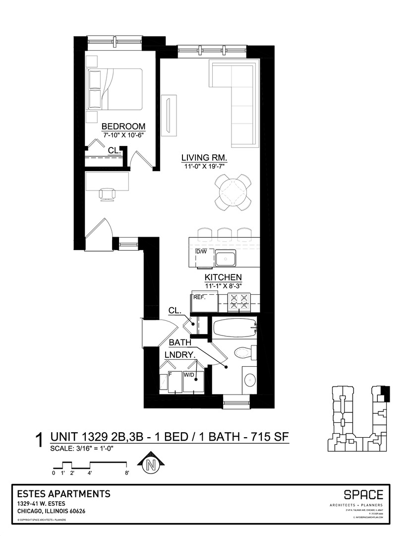 1329 W Estes Avenue Unit: 3B
