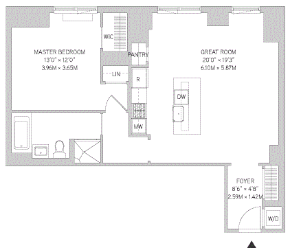 60 Riverside Boulevard 1408