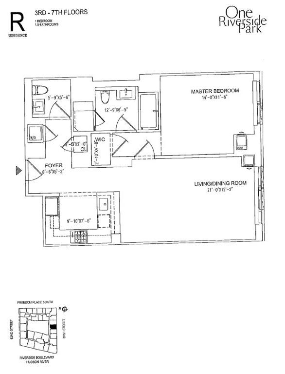 50 Riverside Boulevard 6-R